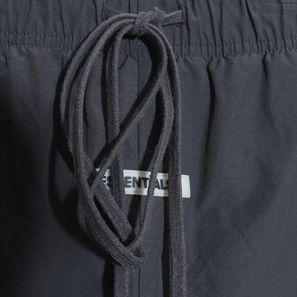 Fear of God Essentials Nylon Track Pants Black Unisex Logo Size Small - Picture 8 of 15